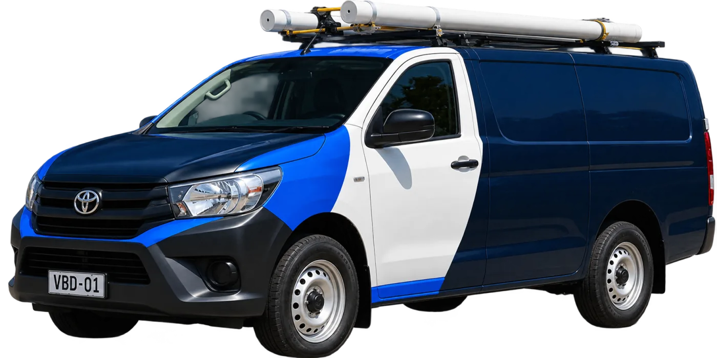 Our van, covering Epping and the surrounding suburbs